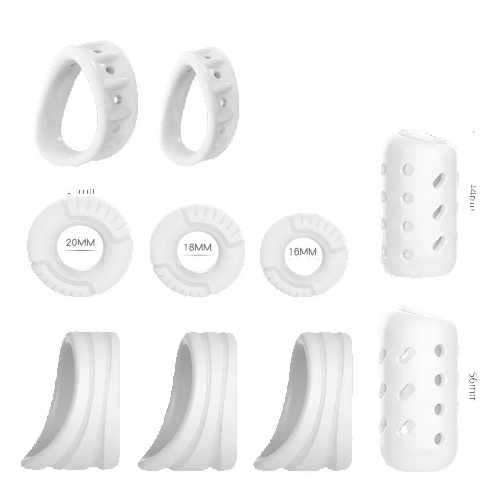 Home Security Ring - سيليكون الذكور القلفة مصحح حلقات القضيب