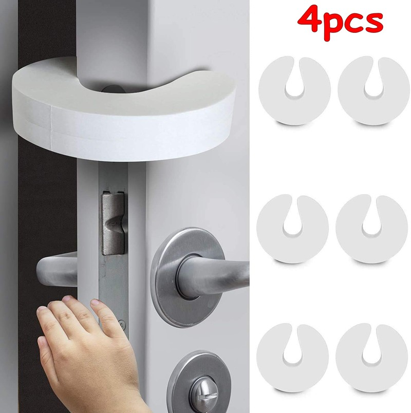 Home Security Jammers - 4 قطعة طفل إصبع حامي الباب