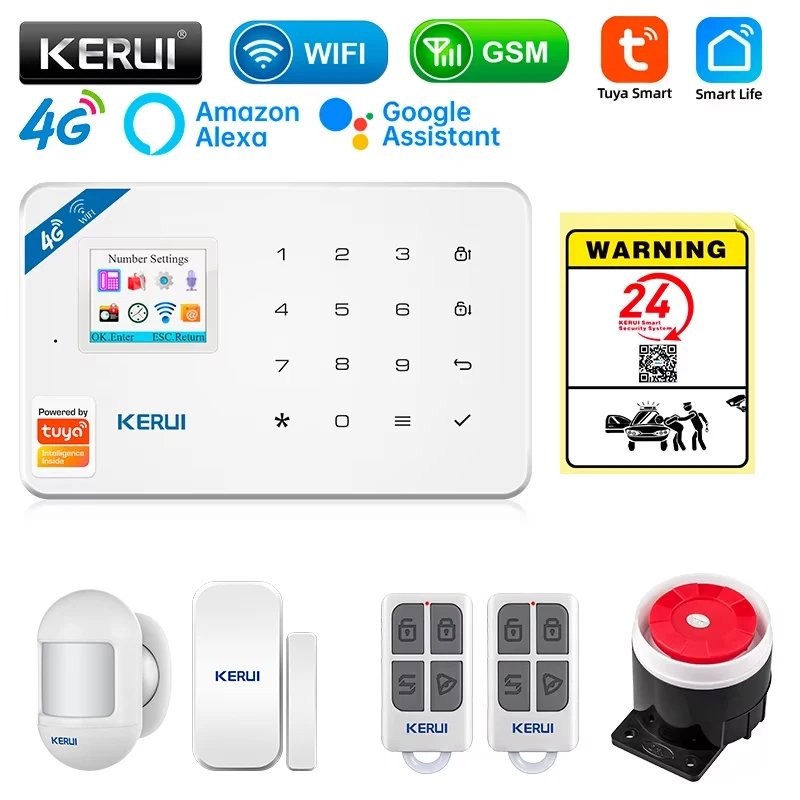 Home Security Deals - KERUI نظام إنذار أمان عدة W184