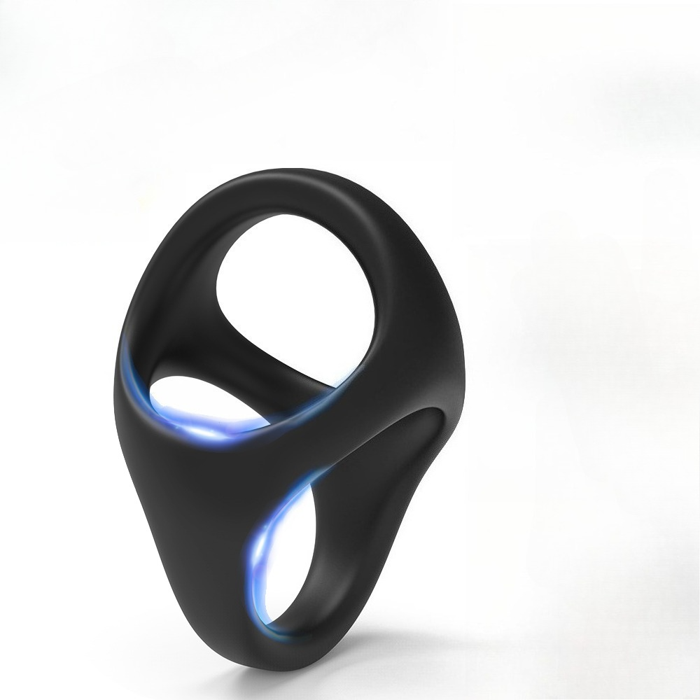 Home Security Ring - حلقة سيليكون للقضيب 3 في 1،