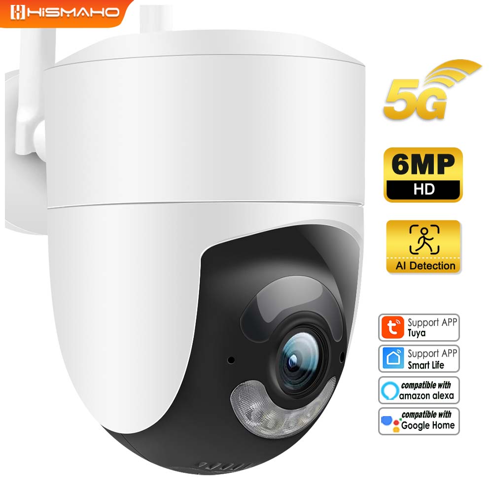 Home Security Google Camera - كاميرا Tuya IP 5G WIFI 6MP