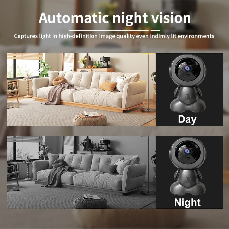 كاميرا مراقبة روبوتية واي فاي  - مراجعة Home Security Images وسعره