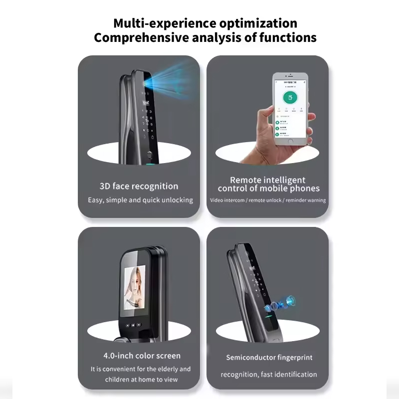 قفل باب ذكي HX5 مع التعرف على  - مراجعة Home Security Cameras وسعره