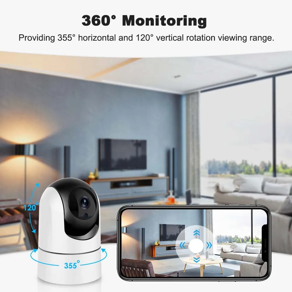 كاميرا IP صغيرة بدقة 2K 6 ميجا - مراجعة Home Security Google Camera وسعره