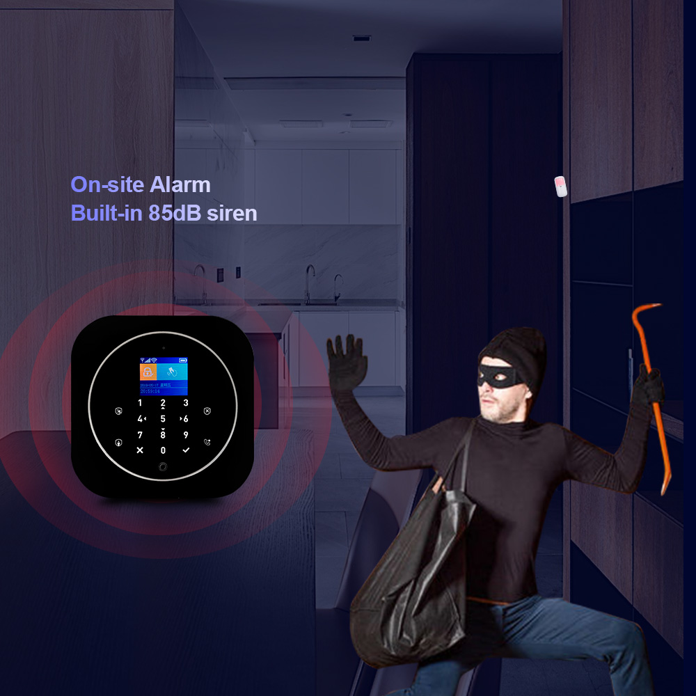 KERUI G12 2G Wifi نظام إنذار م - مراجعة Home Security Deals وسعره