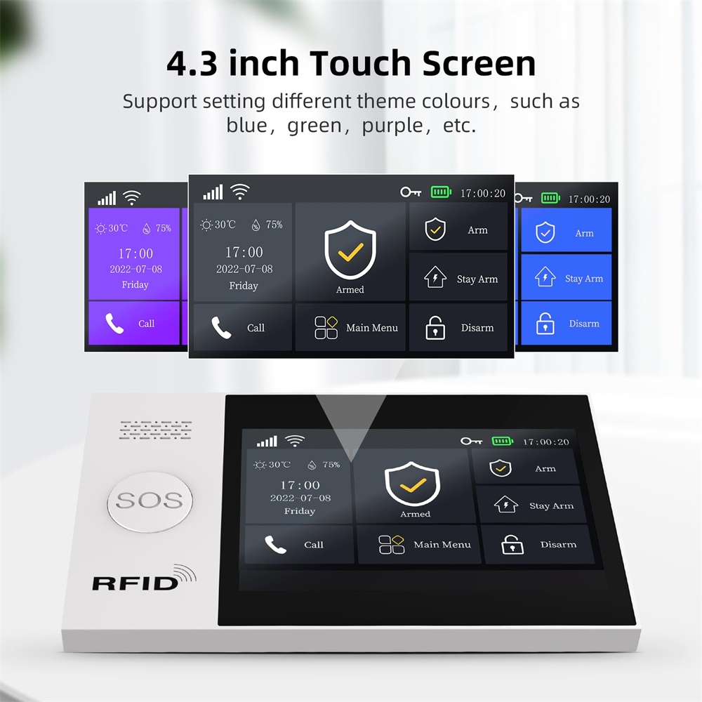 نظام إنذار ذكي بتقنية واي فاي  - مراجعة Home Security Deals وسعره