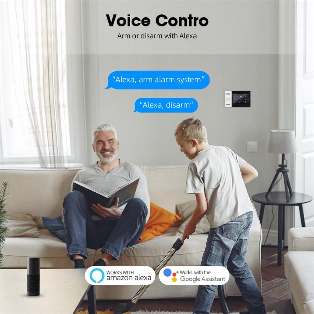 نظام إنذار ذكي بتقنية واي فاي  - مراجعة Home Security Deals وسعره