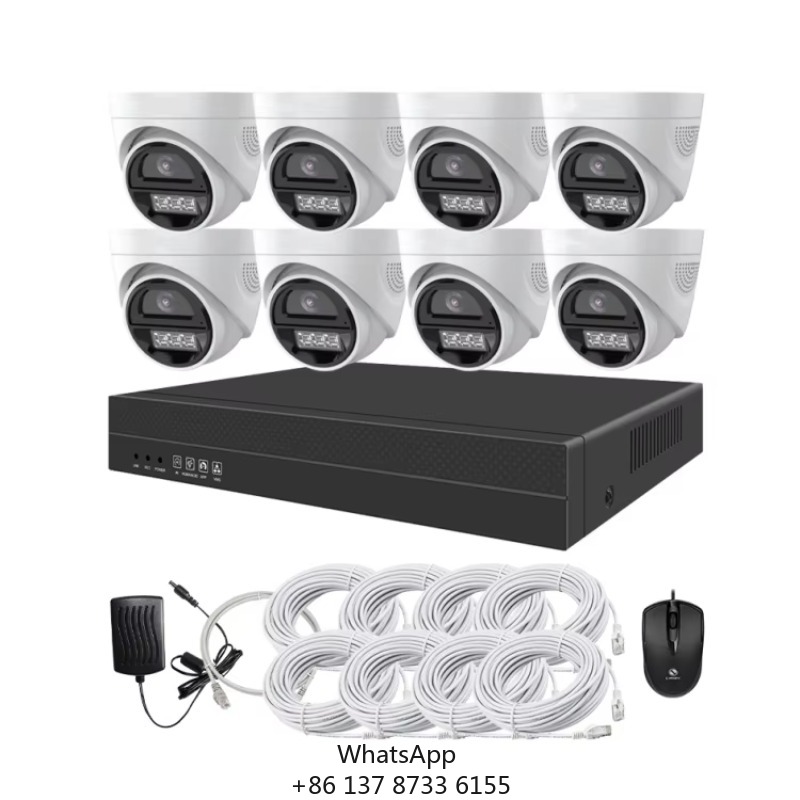 طقم كاميرات مراقبة 4 قنوات و8  - مراجعة Home Security Cameras وسعره