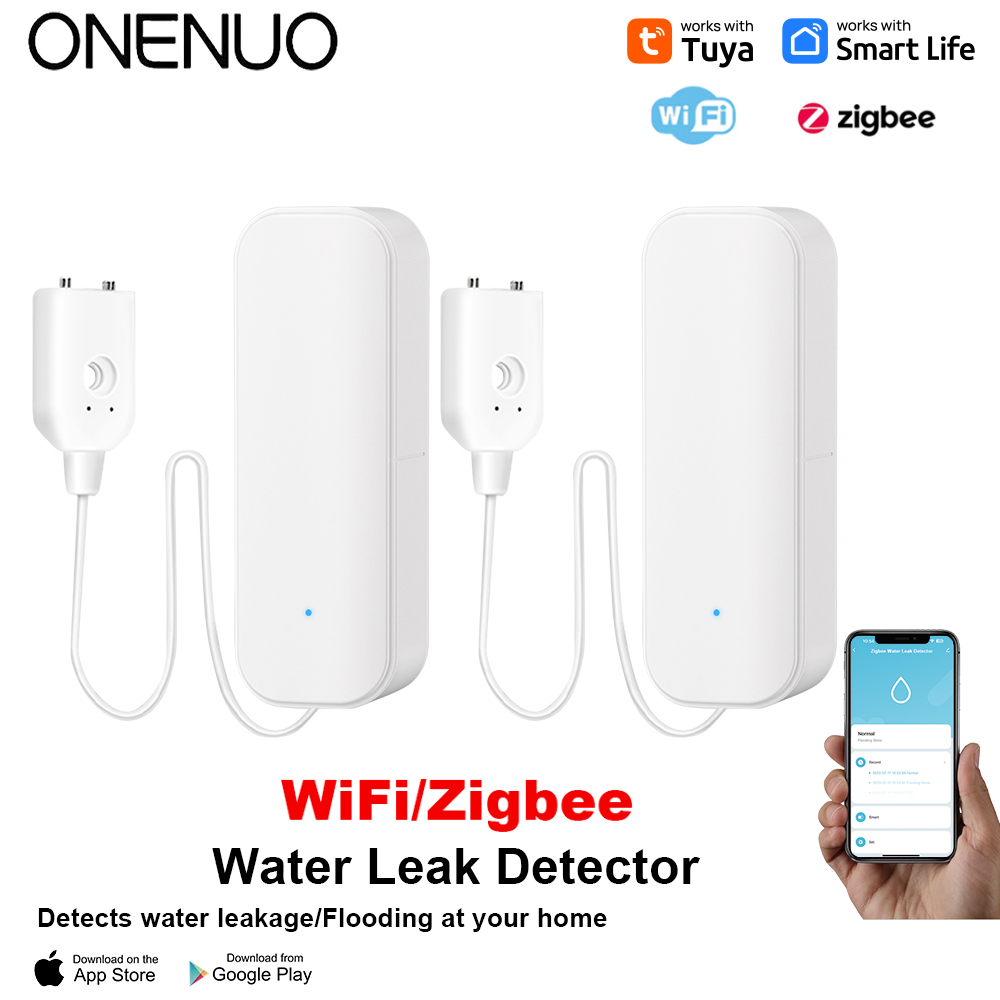 واي فاي/زيجبي استشعار المياه ت - مراجعة Home Security Deals وسعره
