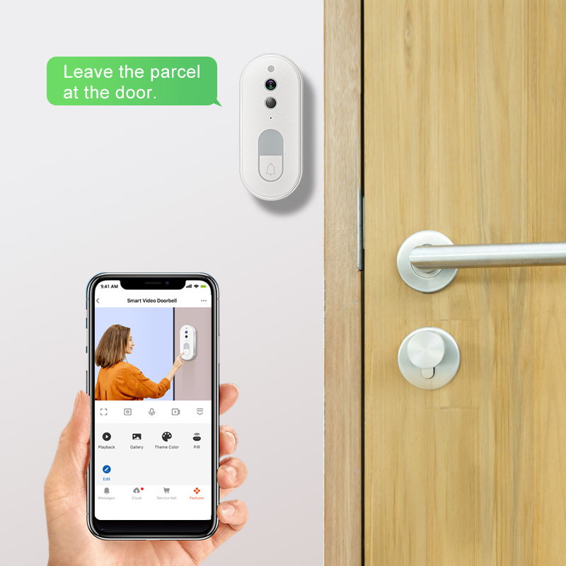 جرس باب ذكي لاسلكي من تويا مع  - مراجعة Home Security Google Camera وسعره
