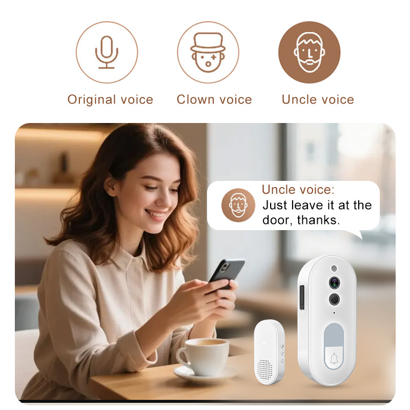 جرس باب ذكي لاسلكي من تويا مع  - مراجعة Home Security Google Camera وسعره