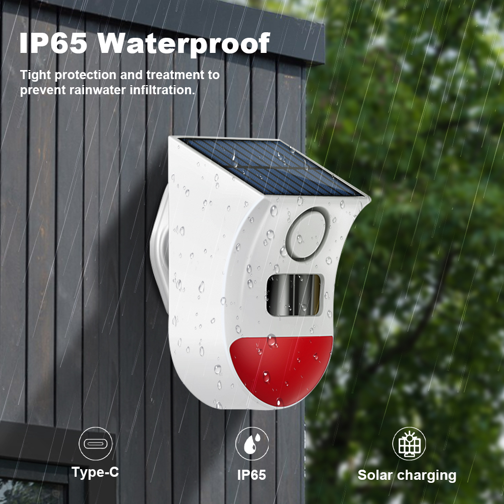نظام إنذار خارجي يعمل بالطاقة  - مراجعة Home Security Deals وسعره