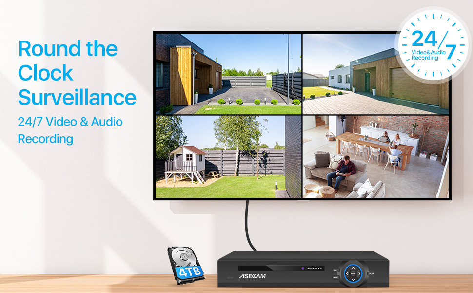 سوبر 8MP POE NVR مسجل فيديو ال - مراجعة Home Security Cameras وسعره