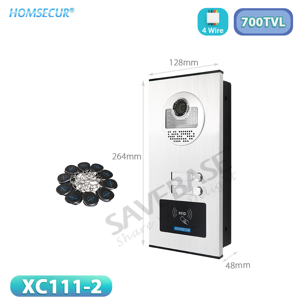 XC111-2 فلوش جبل كاميرا جرس ال - مراجعة Home Security Key Fob وسعره