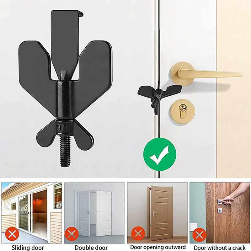 سدادات قفل باب محمولة للخدمة ا - مراجعة Home Security Jammers وسعره