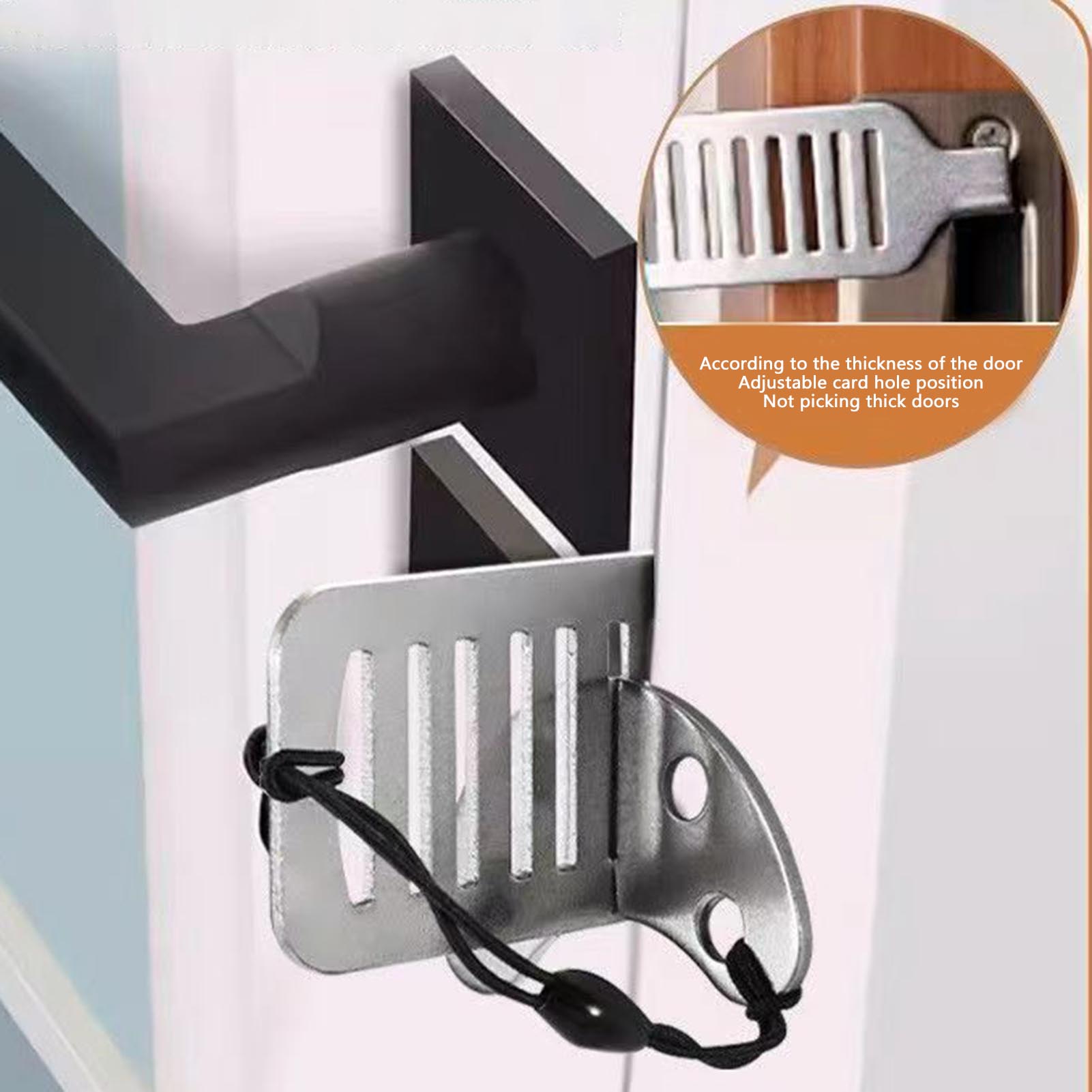 قفل أمان للأبواب للسفر، مانع ا - مراجعة Home Security Jammers وسعره