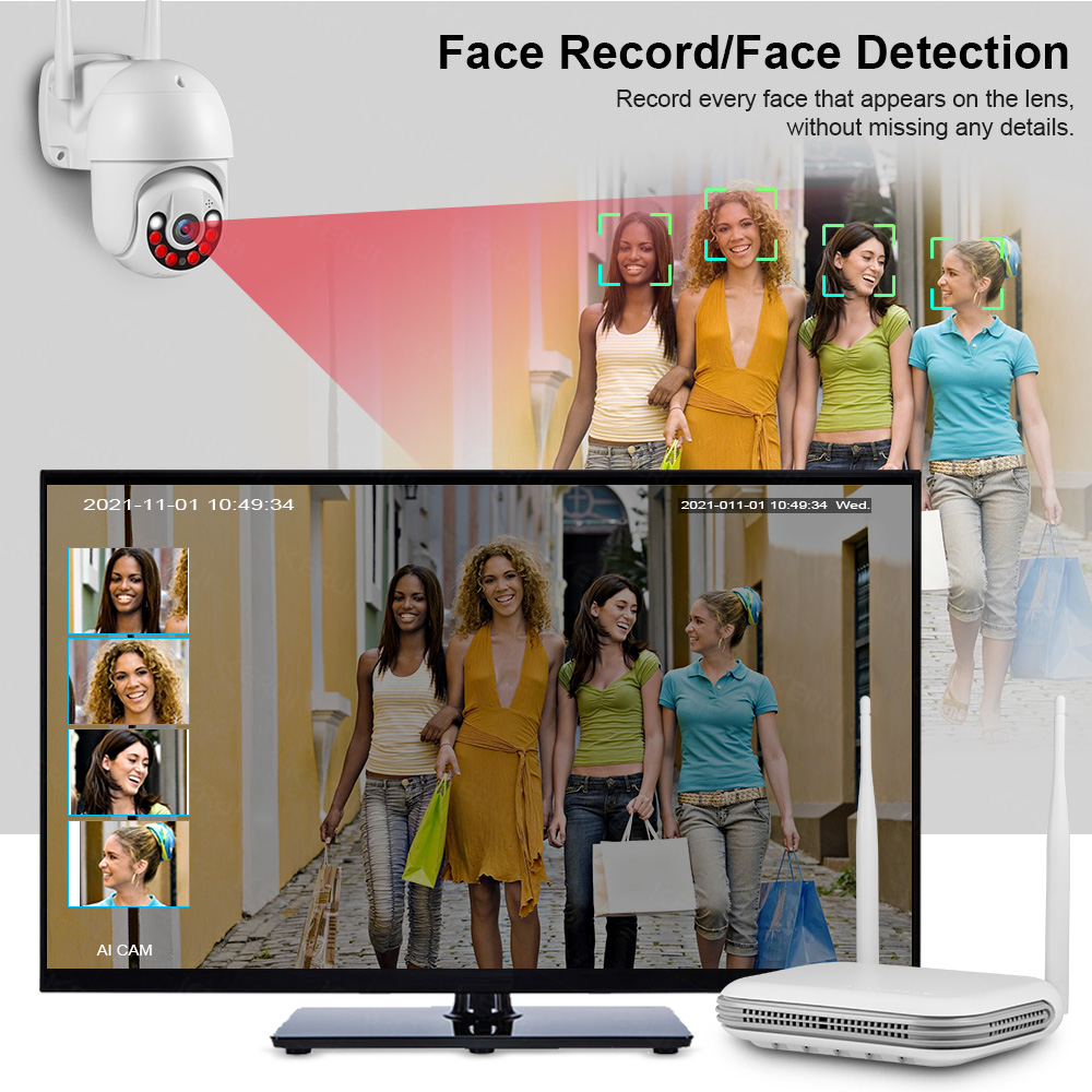 KERUI 2K 3K 4MP 8CH NVR WIFI O - مراجعة Home Security With Monitoring وسعره