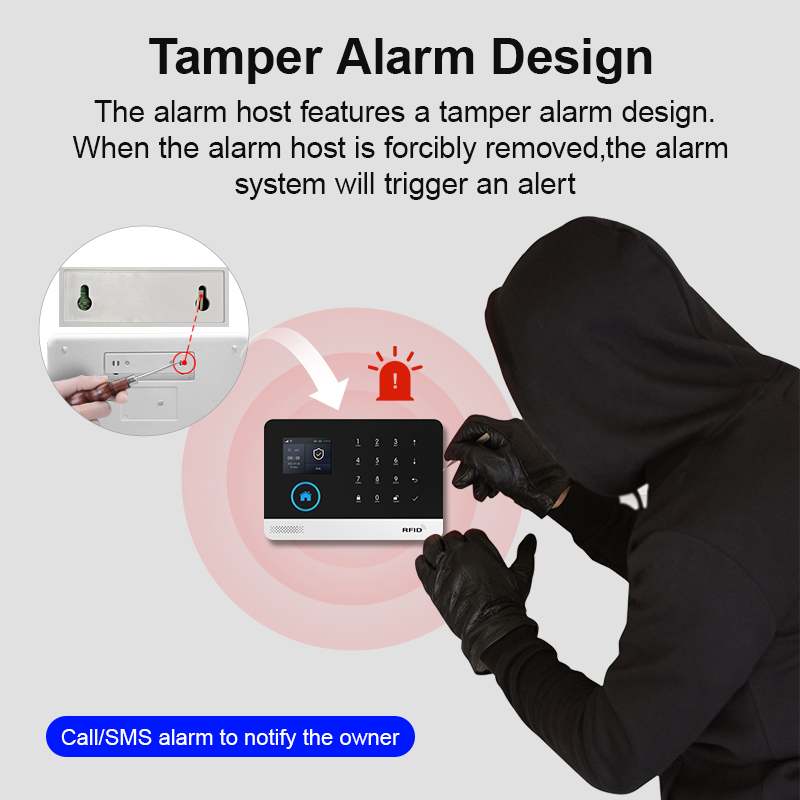 نظام إنذار أمان منزلي ذكي من P - مراجعة Home Security Deals وسعره
