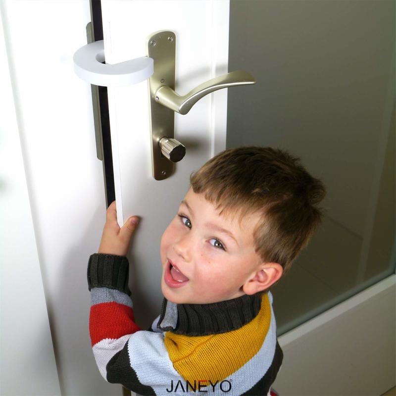 4 قطعة طفل إصبع حامي الباب سدا - مراجعة Home Security Jammers وسعره