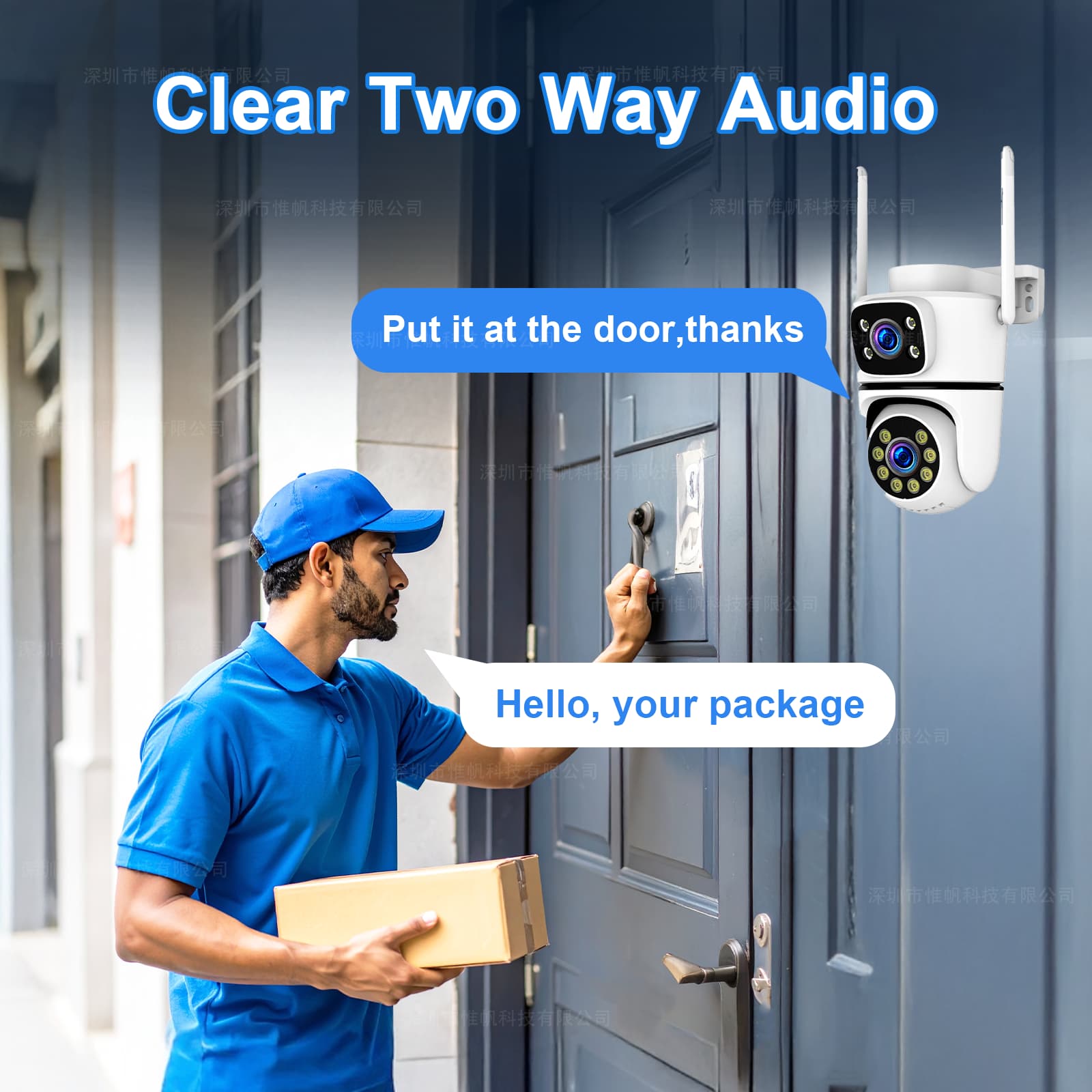4K Tuya أمن الوطن في الهواء ال - مراجعة Home Security Google Camera وسعره