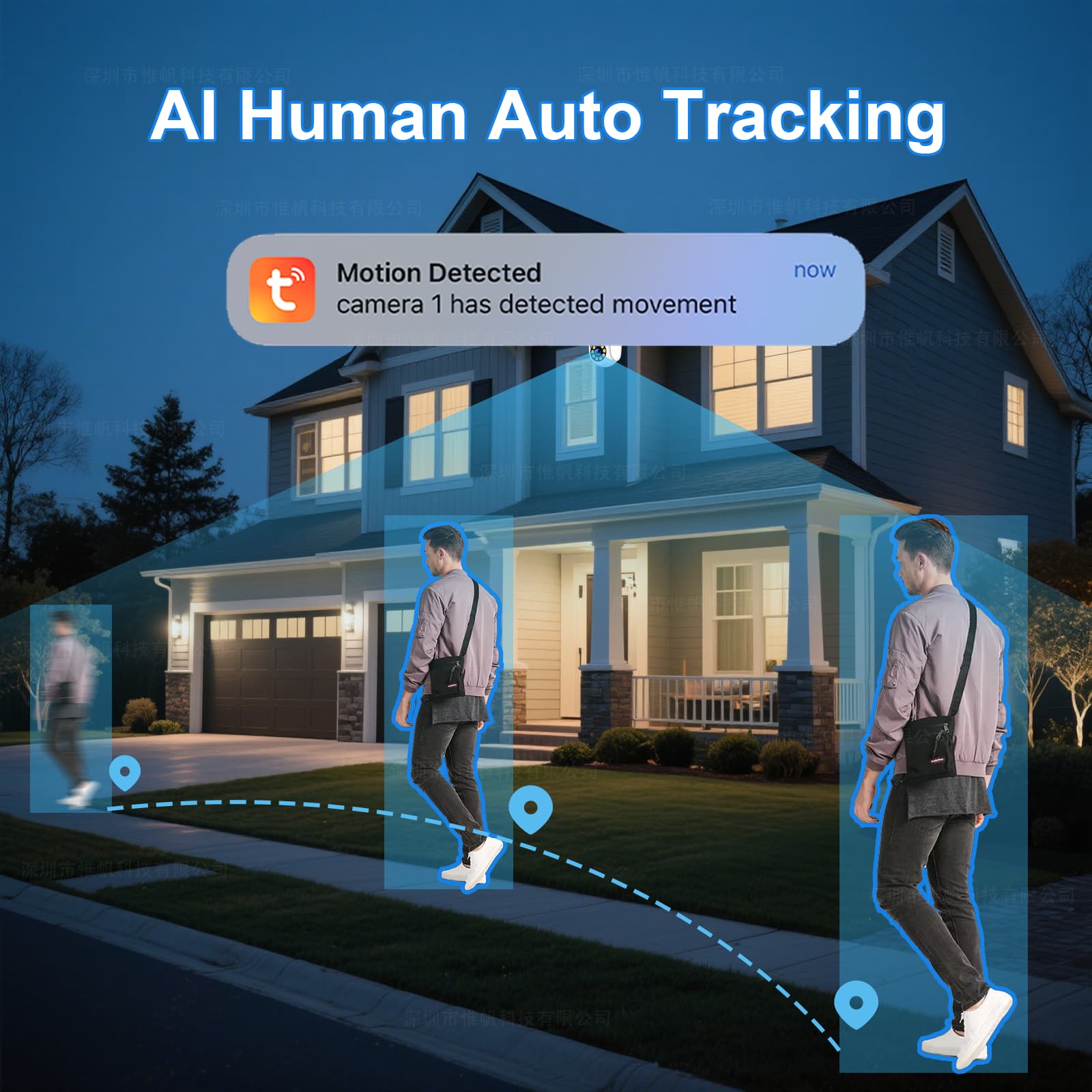 4K Tuya أمن الوطن في الهواء ال - مراجعة Home Security Google Camera وسعره