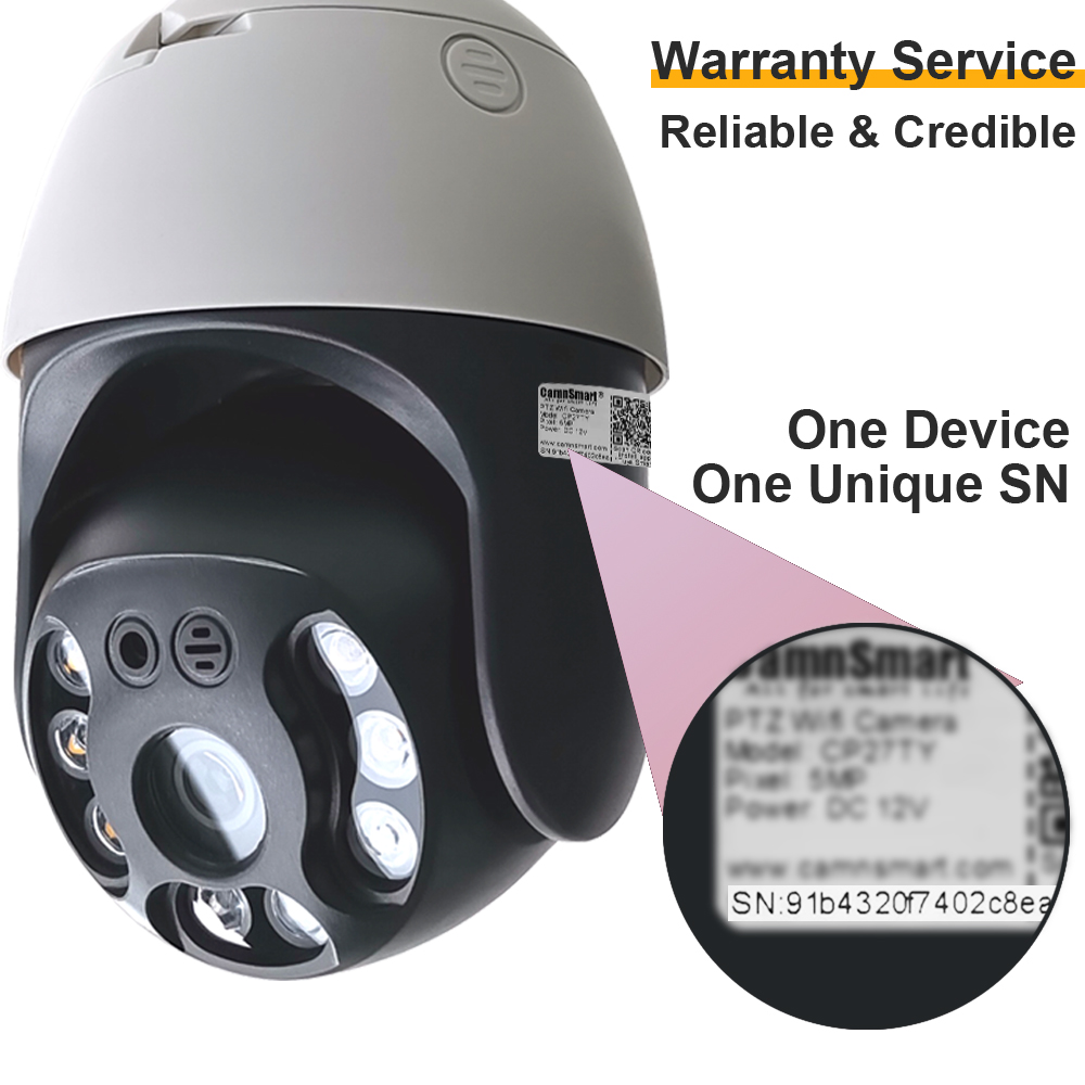 Camnsmart Tuya 5MP Alexa Wifi  - مراجعة Home Security Google Camera وسعره