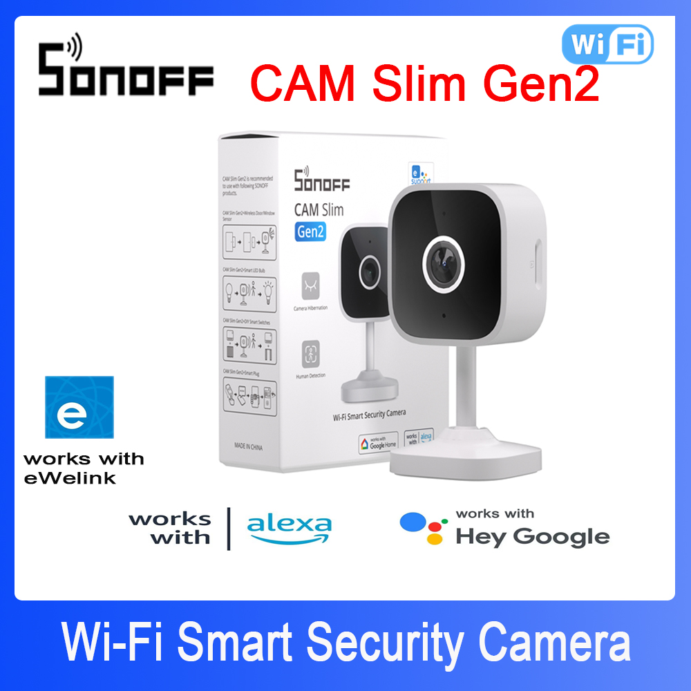 كاميرا SONOFF CAM Slim Gen2 Wi - مراجعة Home Security Google Camera وسعره