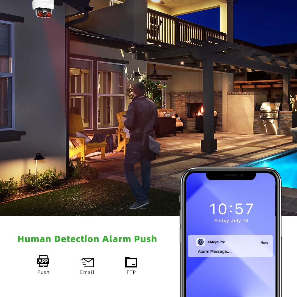 كاميرا IP POE بدقة 4 ميجابكسل، - مراجعة Home Security Cameras وسعره
