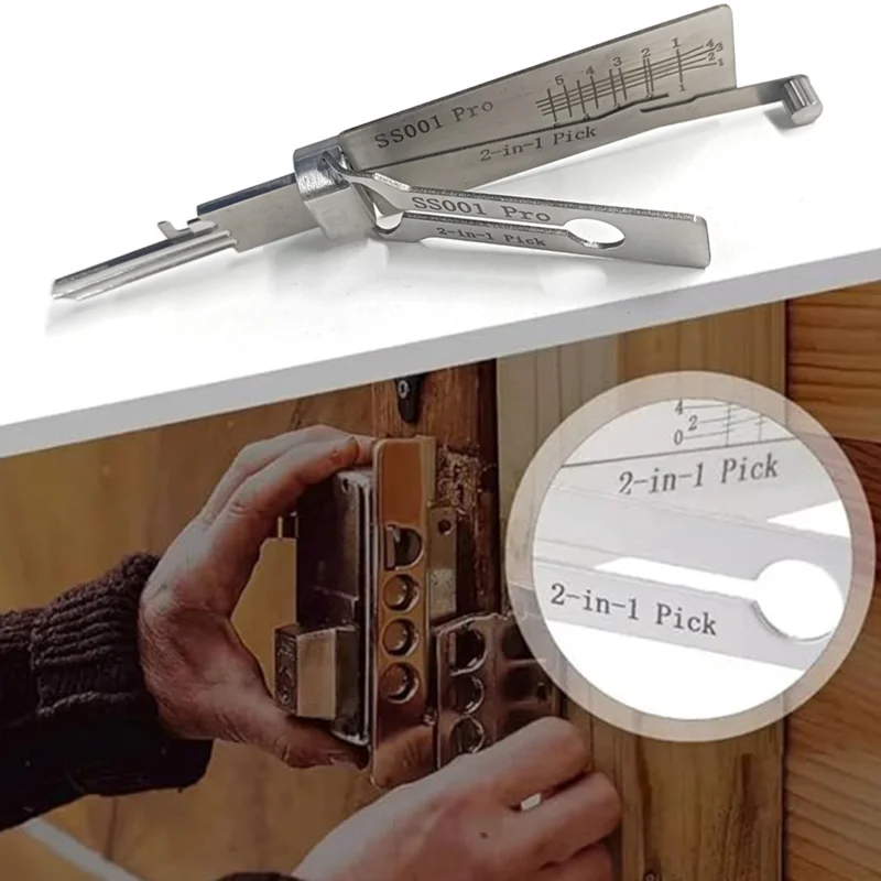 SS001 Pro أداة فك تشفير المفات - مراجعة Lock Picking Set وسعره