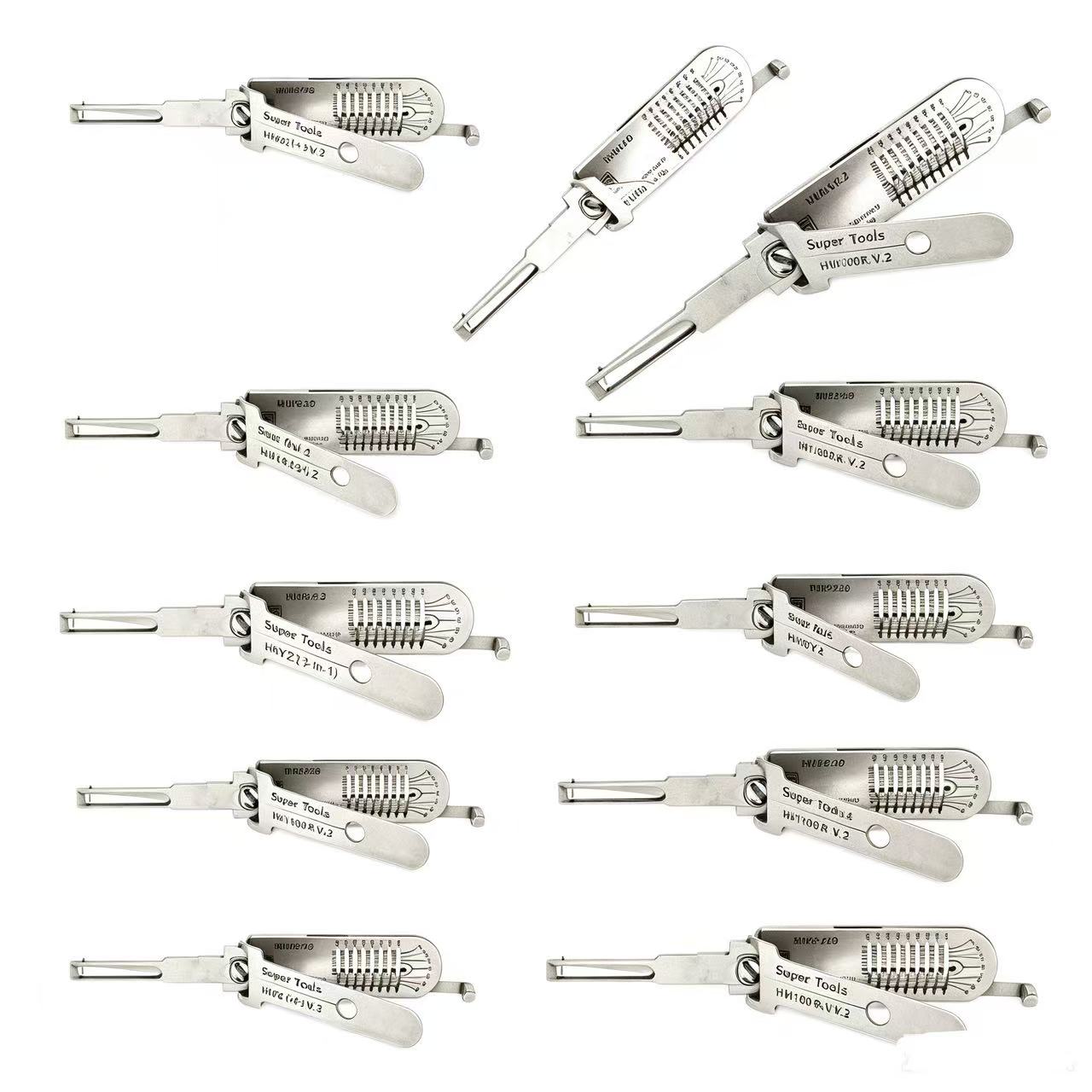 أدوات كيوبيد سوبر 2 في 1 لفتح  - مراجعة Lock Picking Set وسعره