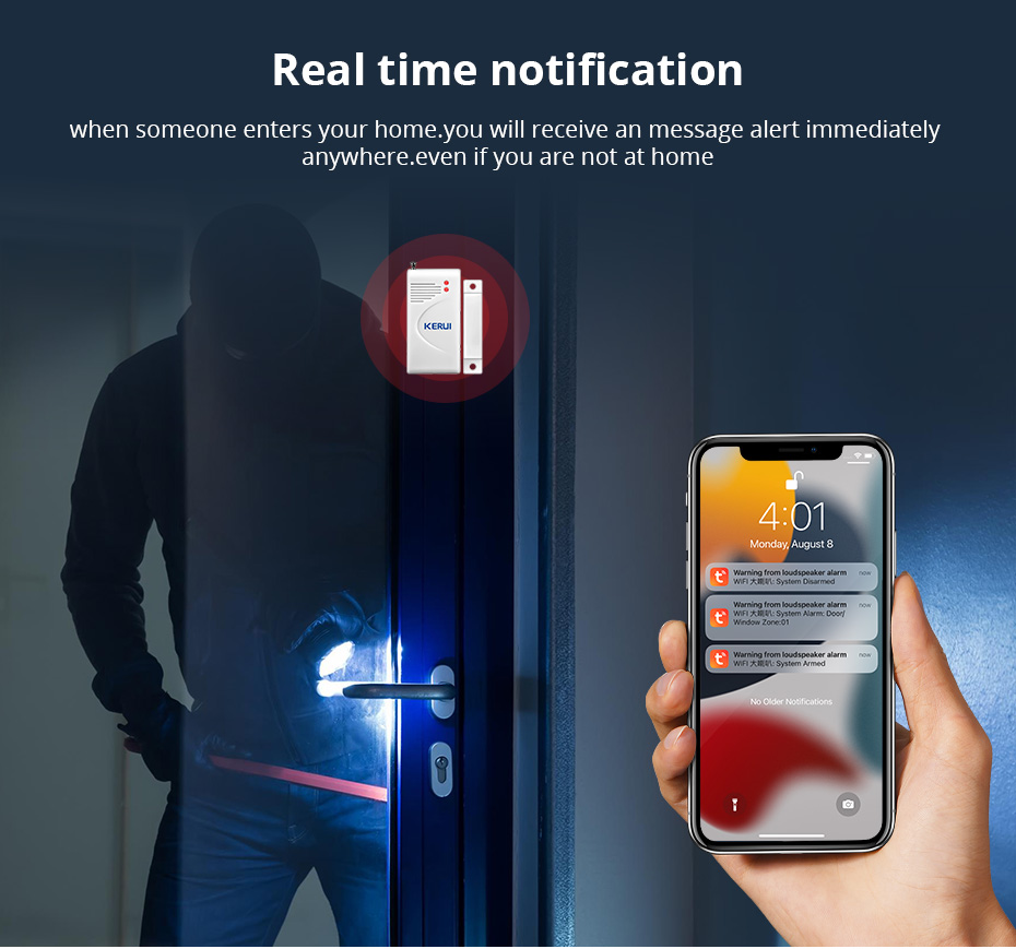KERUI-نظام إنذار أمان منزلي ،  - مراجعة Home Security Deals وسعره