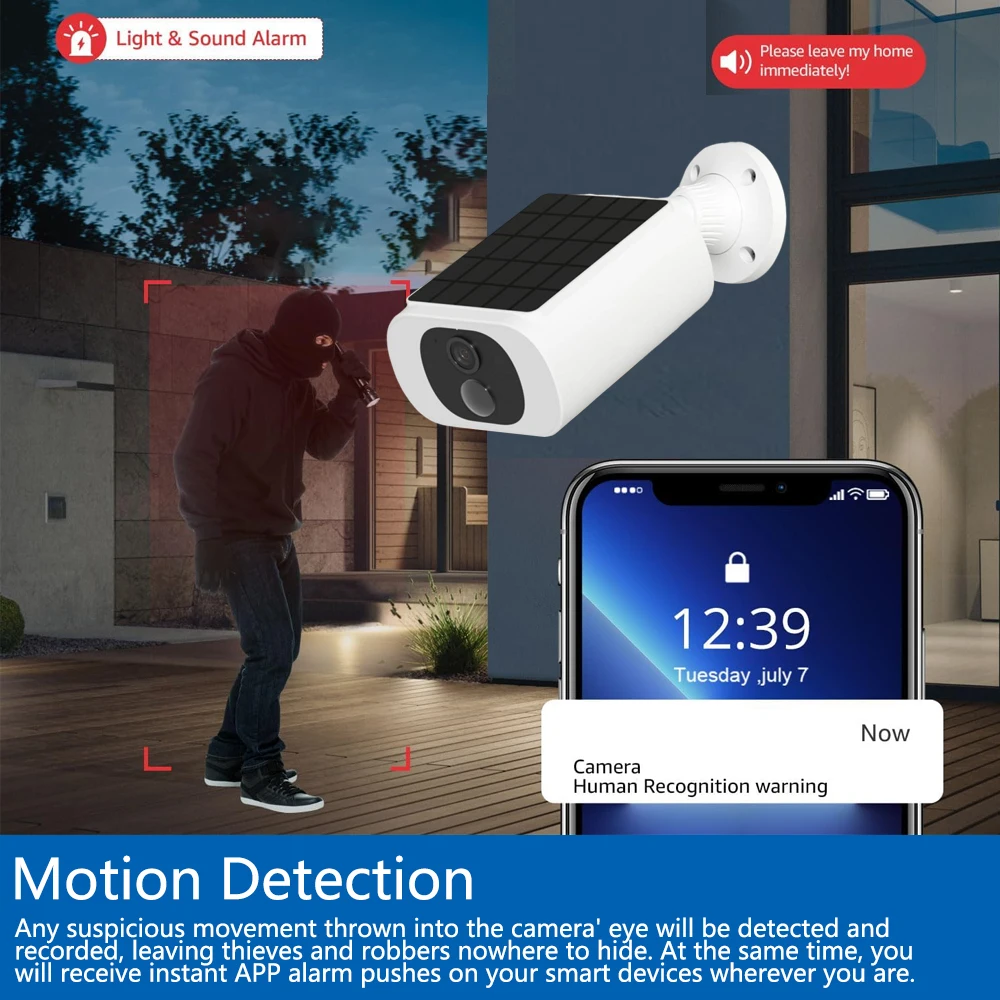 كاميرا أمان لاسلكية تعمل بالطا - مراجعة Home Security Battery وسعره