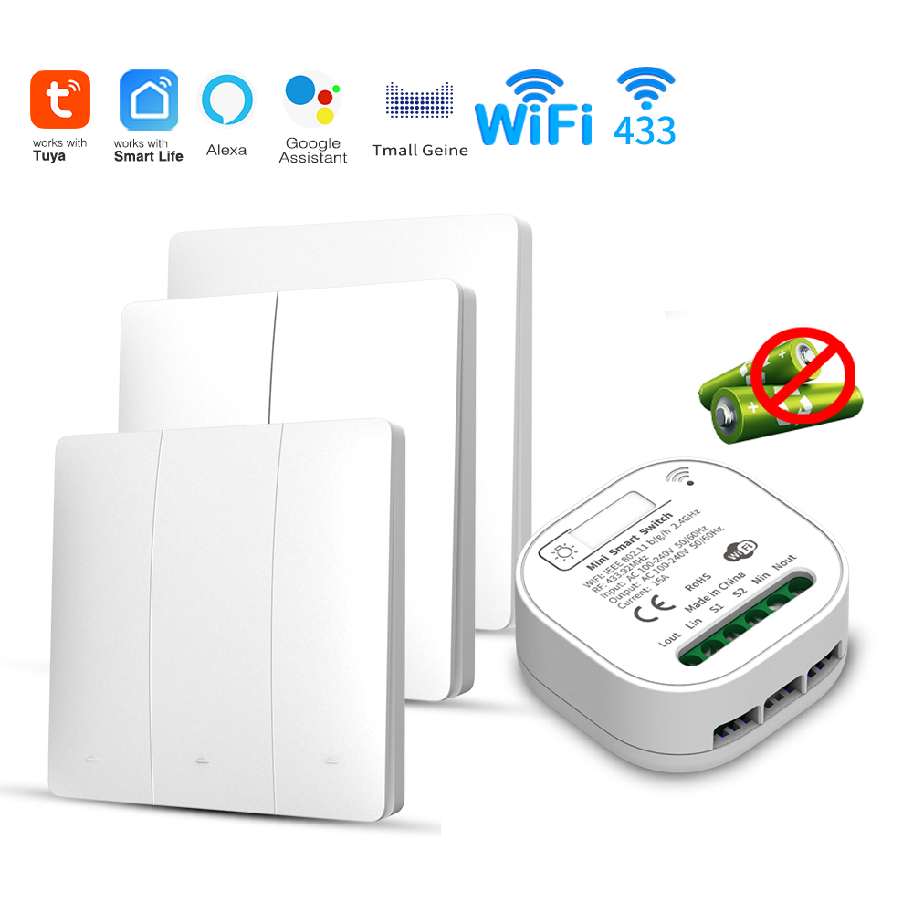 مفتاح إضاءة ذكي يعمل بالواي فا - مراجعة Home Security Battery وسعره