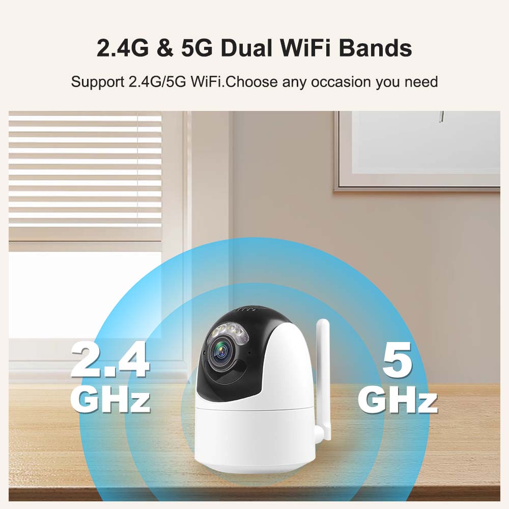 كاميرا Tuya IP 5G WIFI 6MP Ale - مراجعة Home Security Google Camera وسعره