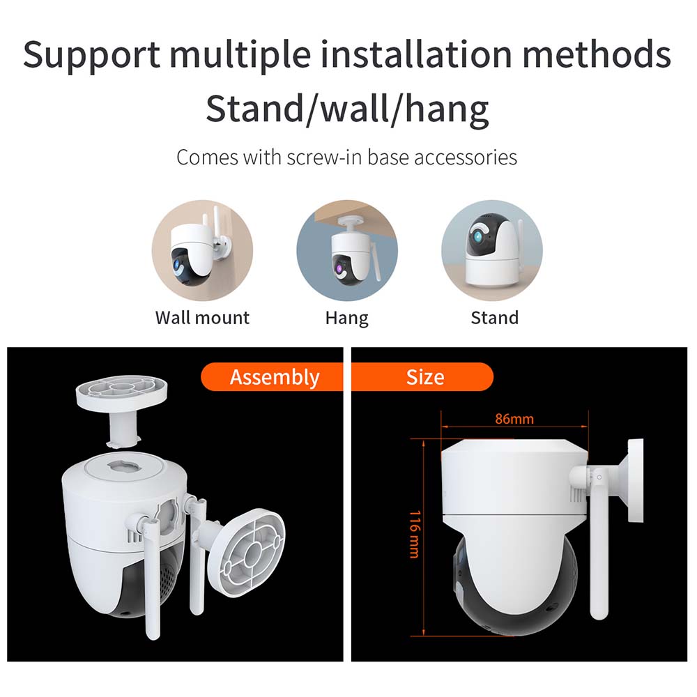 كاميرا Tuya IP 5G WIFI 6MP Ale - مراجعة Home Security Google Camera وسعره