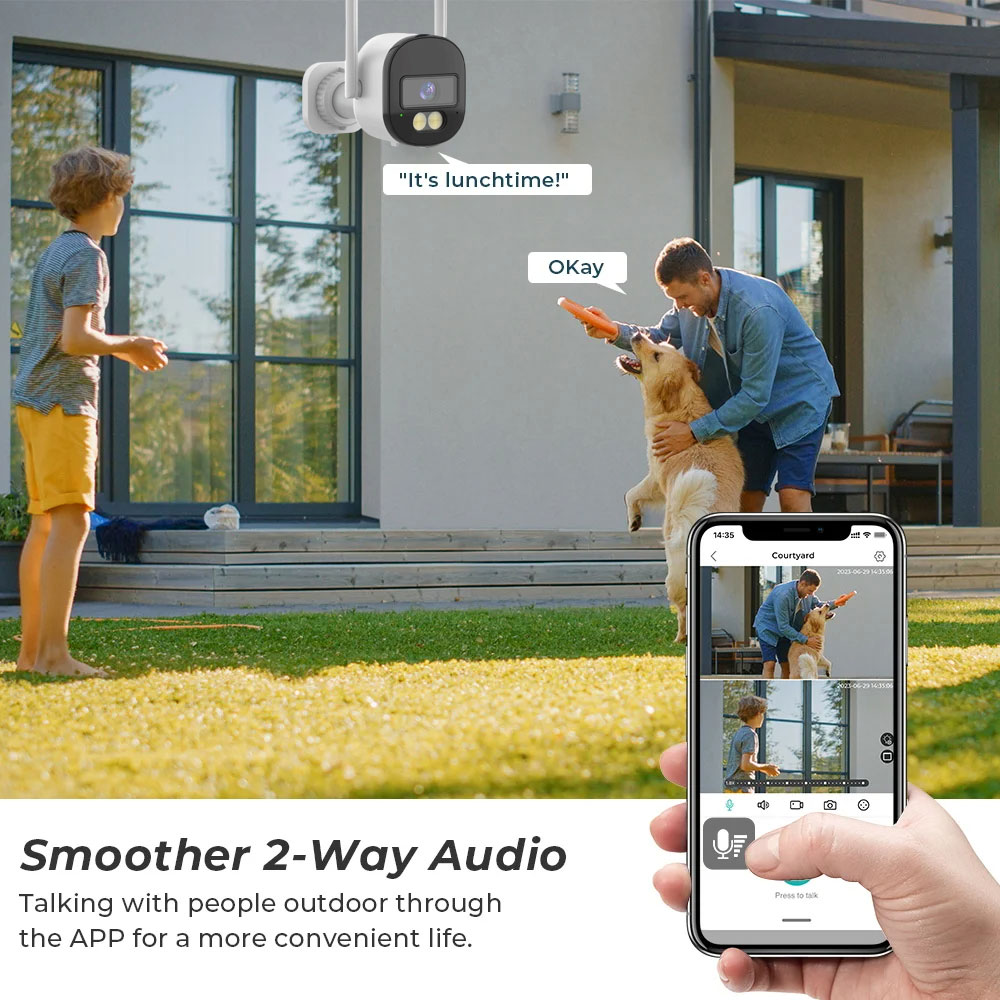 كاميرا IP خارجية من تويا بتقني - مراجعة Home Security Google Camera وسعره